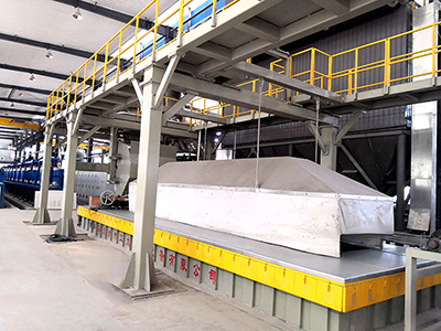 Tanque de cerámica para galvanizado en caliente de alambre de acero