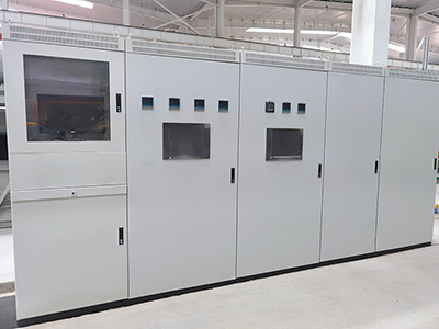 Gabinete de control eléctrico para línea de galvanizado