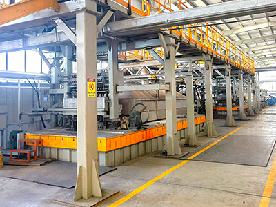 Horno de galvanizado con aleación zinc-aluminio de doble uso
